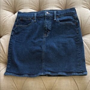 J. Crew Dark Blue Mini Skirt